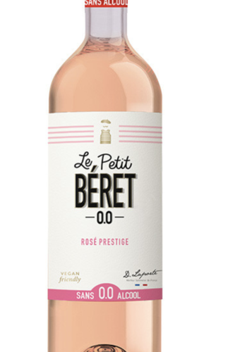 Vin rosé Prestige Biologique (sans alcool) - Petit Béret 750ml 