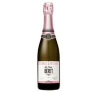 Organic sparkling rosé (alcohol free) - Petit Béret 750ml