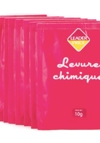 Levure chimique - Leader Price 10x10 g 