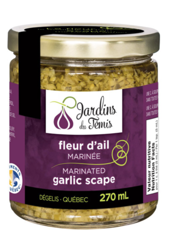 Marinated Garlic Scape - Jardins du Témis 250 ml 