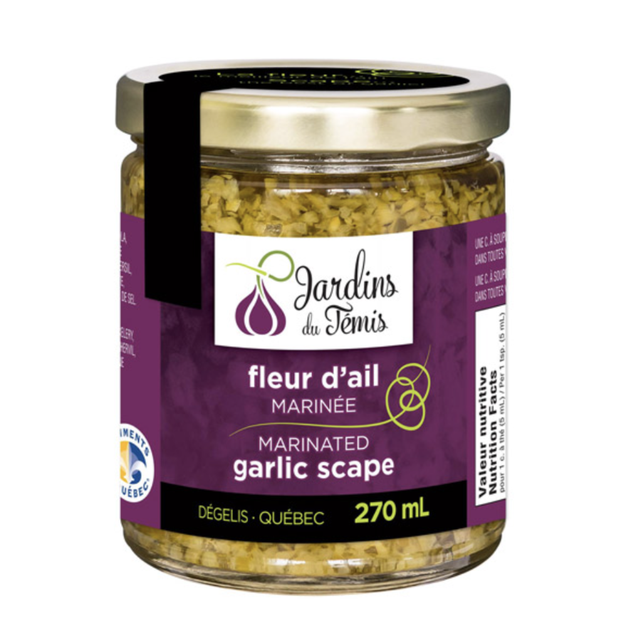 Marinated Garlic Scape - Jardins du Témis 250 ml