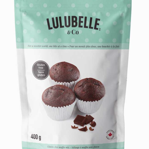 Mélange à muffin au chocolat (sans gluten) - Lulubelle & CO 400g 
