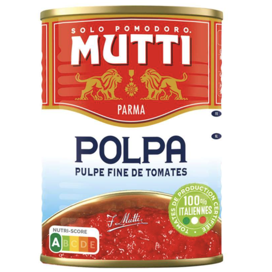 Polpa (tomates concassées fines) - Mutti 400g