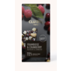 Tablette de chocolat noir à la framboise et canneberges - Cluizel Paris 70g