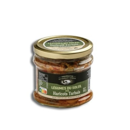 Sun vegetables with Tarbais beans - Haricots Tarbais 350g 