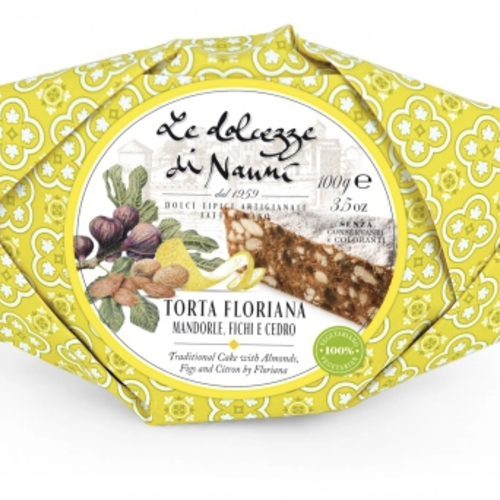 « Torta Floriana » aux figues et citron - Le Dolcezze Di Nanni 250g 