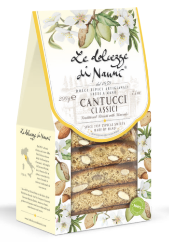 Traditional Almond Biscotti (Classic Cantucci) - Le Dolcezze Di Nanni 200g 