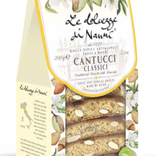 Traditional Almond Biscotti (Classic Cantucci) - Le Dolcezze Di Nanni 200g 