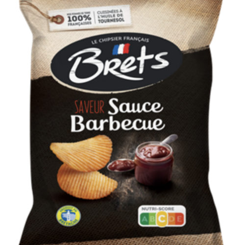 Barbecue Sauce Chips - Brets 125g 