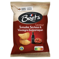 Dried tomato & balsamic vinegar crisps - Brets 125g