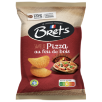Wood-fired pizza chips - Brets 125g