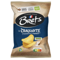 “La Craquante” chips with Guérande salt - Brets 125 g