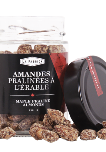 Amandes pralinées à l'érable - La Fabrick 175g 