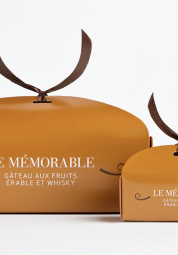 Fruit cake, maple and whiskey (Le Mémorable) - Toque et Tablier 560g 
