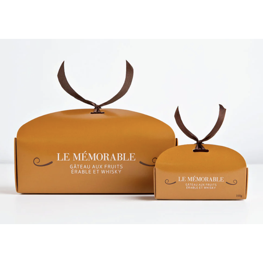 Fruit cake, maple and whiskey (Le Mémorable) - Toque et Tablier 560g