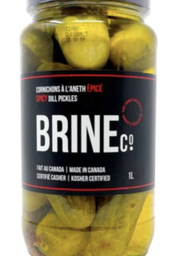 Spicy Dill Pickles - Brine CO. 1L 