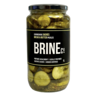 Bread & Butter Pickles - Brine CO. 1L