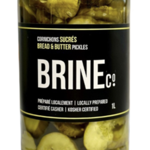 Bread & Butter Pickles - Brine CO. 1L 