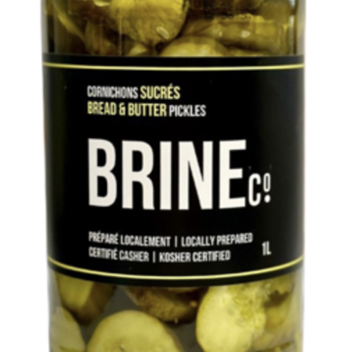 Cornichons sucrés- Brine CO. 1L 