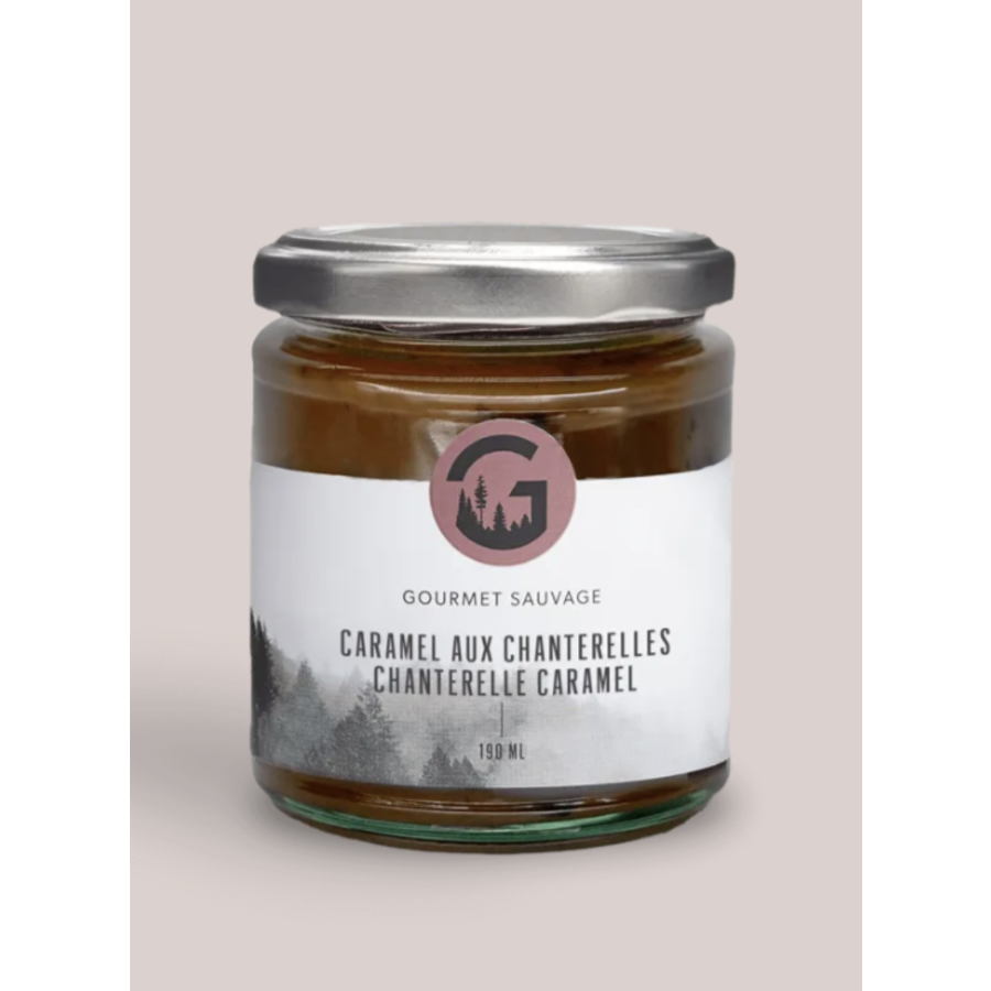 Caramel aux chanterelles - Gourmet Sauvage 190 ml