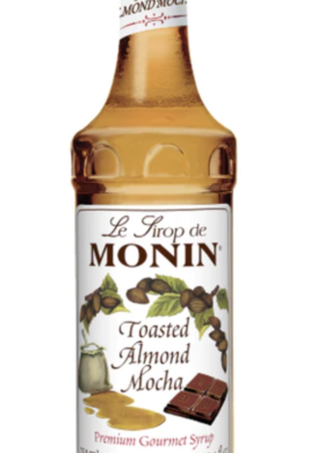 Toasted Almond Mocha Syrup - Monin 750 ml 