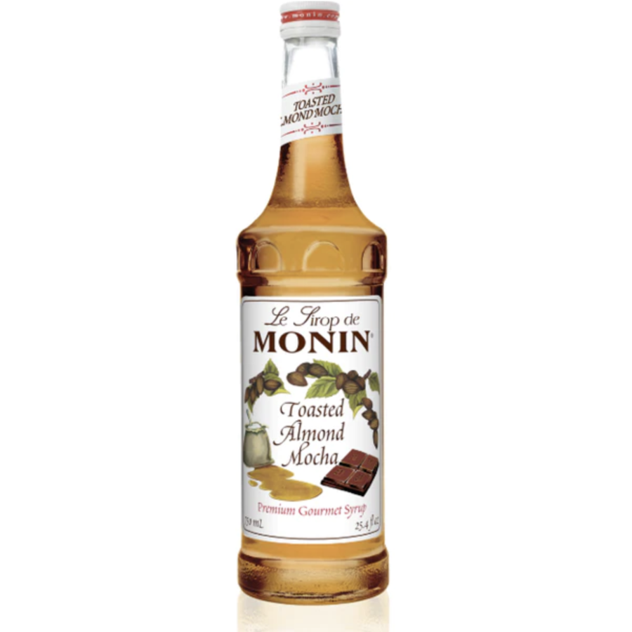 Toasted Almond Mocha Syrup - Monin 750 ml