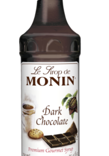 Dark Chocolate Syrup - Monin 750 ml 