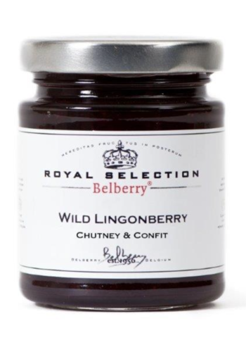 Confit d'airelles sauvages -  Belberry Royal Preserve 180g 