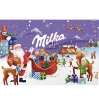Calendrier de l'Avent (Chocolat au lait) - Milka 200g