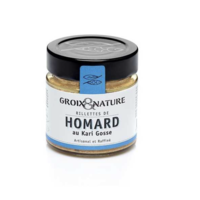 Rillettes de homard bleu au Kari Gosse - Groix & Nature 100 g