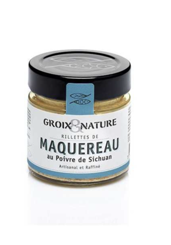 Rillette de maquereau au poivre de Sichuan - Groix & Nature 100 g 