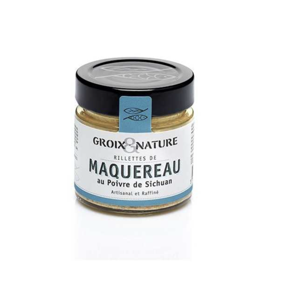 Rillettes de maquereau au poivre de Sichuan - Groix & Nature 100 g