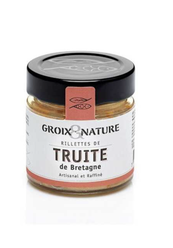 Rillettes de truite de Bretagne - Groix & Nature 100 g 