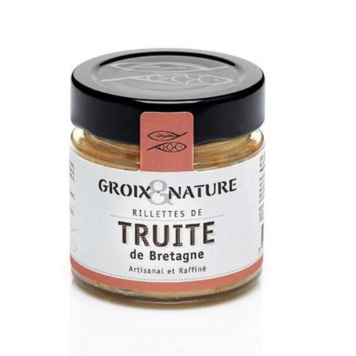 Rillettes de truite de Bretagne - Groix & Nature 100 g 