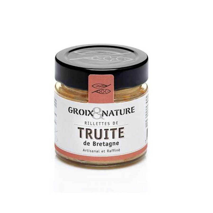 Rillettes de truite de Bretagne - Groix & Nature 100 g