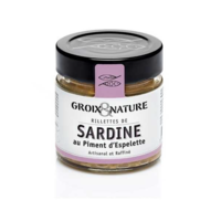 Sardine rillette with Espelette pepper - Groix & Nature 100 g