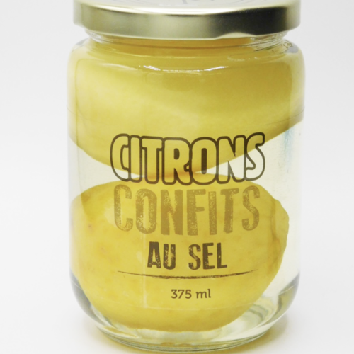 Citrons confits entier - Les Délices de l'Île d'Orléans 375 ml 