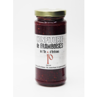 Confiture de framboises 250 ml |Délices de l'Île d'Orléans