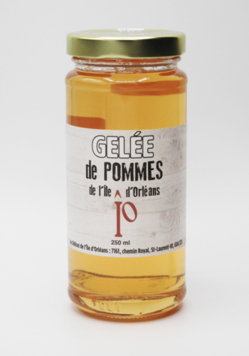 Apple jelly - Les Délices de l'Île d'Orléans 250 ml 
