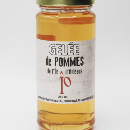 Gelée de pommes - Les Délices de l'Île d'Orléans 250 ml 