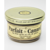 Duck parfait with foie gras and ice wine - Les Délices de l'Île d'Orléans 80g