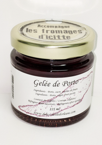 Gelée de porto - Les Délices de l'Île d'Orléans 125 ml 