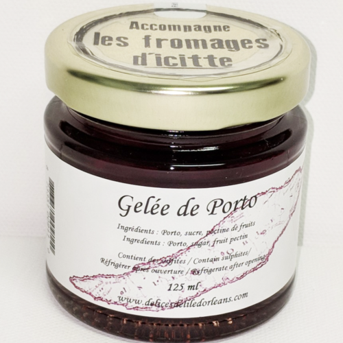 Port jelly - Les Délices de l'Île d'Orléans 125 ml 