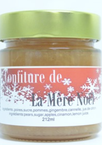 “Mother Christmas” jam - Les Délices de l’Île d’Orléans 212 ml 