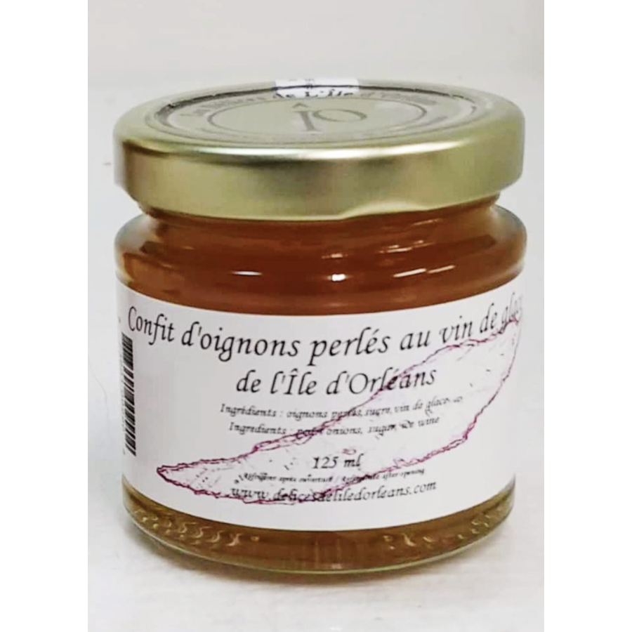 Pearl onion confit with ice wine - Les Délices de l'Îles d'Orléans 190ml