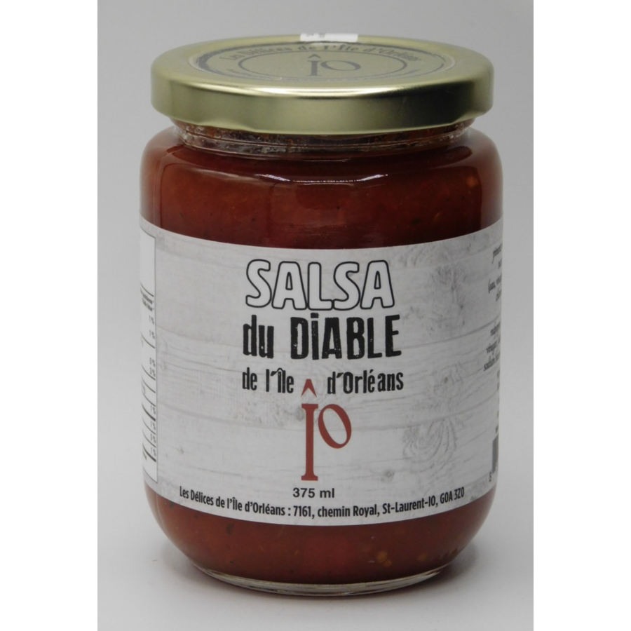 Salsa du diable - Les Délices de l'Île d'Orléans 375ml