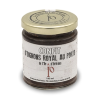 Confit d'oignons royal au porto - Les Délices de l'Île d'Orléans 190 ml