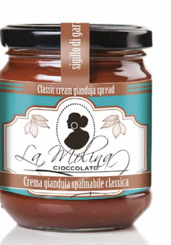 Classic cream gianduja spread - La Molina 220g 