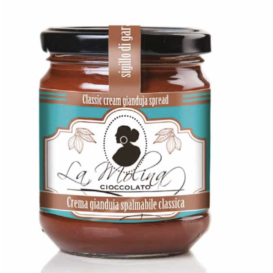 Classic cream gianduja spread - La Molina 220g