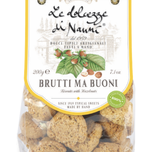 Cookies with Hazelnuts (Brutti ma buoni) - Le Dolcezze Di Nanni 200g 